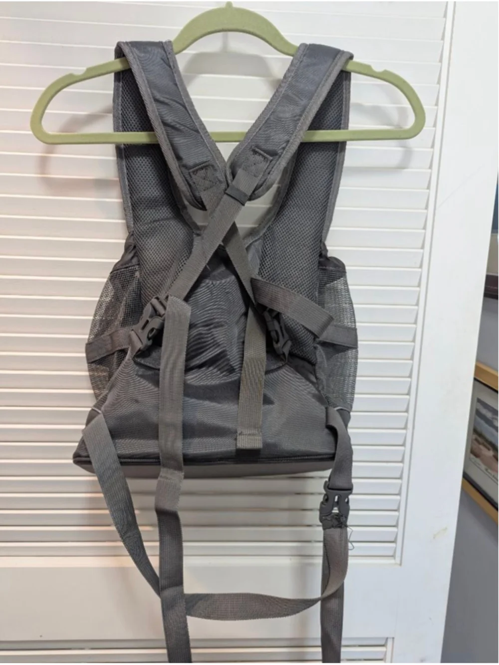 Outward Hound Small Dog Backpack Carrier Gray Pet Travel Carrier SM